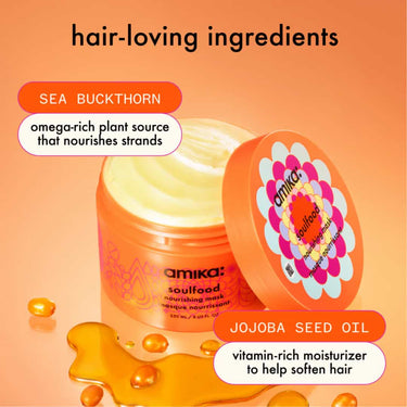 AMIKA Soulfood Nourishing Mask key ingredients