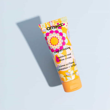 AMIKA Supernova Moisture and Shine Cream leave-in cream that delivers superior hydration, lightweight conditioning, and brilliant shine for soft, smooth, and radiant hair