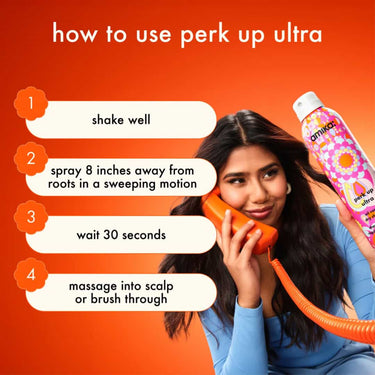How to use xAMIKA Perk Up Ultra Oil Control Dry Shampoo