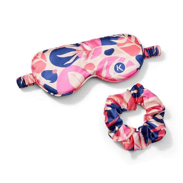 Kaleo vegan silk pillowcase, scrunchie, and eye mask