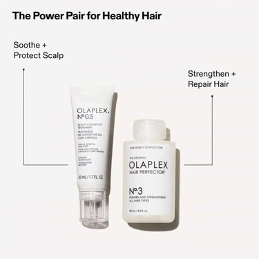 The Power Pair for Healthy Hair. Soothe and protect scalp. Strengthen and repair hair