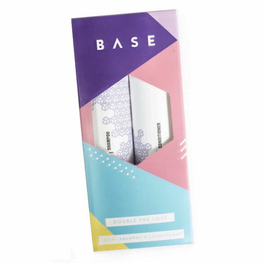 BASE BLONDE ++ SHAMPOO & BLONDE CONDITIONER DUO PACK is our strongest intense Violet Shampoo and conditioner. Controls Brassy, yellow blondes and helps maintain the bright white colour you left the salon with!