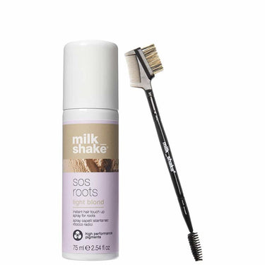 MILK SHAKE SOS Roots Touch Up Spray LIGHT BLOND 75ml + Brush