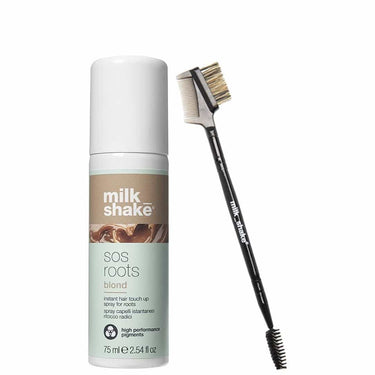 MILK SHAKE SOS Roots Touch Up Spray BLOND 75ml + Brush