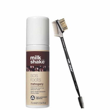 MILK SHAKE SOS Roots Touch Up Spray MAHOGANY 75ml + Brush