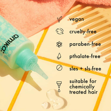 AMIKA The kure multi task stregth treatment, vegan, cruelty free, paraben free, pthalate free, sles and sls free, suitable for chemically treated hair