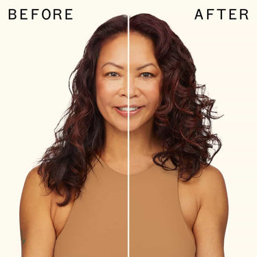 Amika curl cream before and after results
