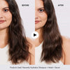 BONDI BOOST Heavenly Hydration Hair Serum 125ml before and after