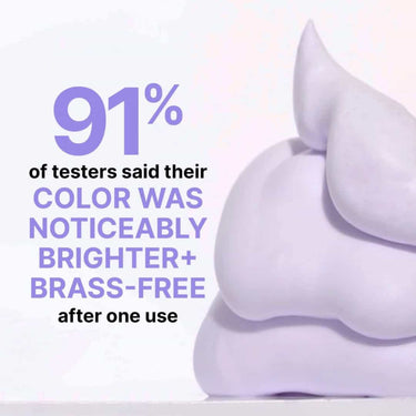 COLOR WOW Color Control Styling Foam 91% of testers said their COLOR WAS NOTICEABLY BRIGHTER and BRASS FREE after one use