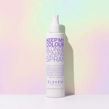 ELEVEN Australia Keep My Colour Blonde Toning Spray Neutralise Brass, Enhance Cool Blonde Tones; Shield from Heat