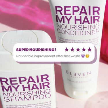 ELEVEN Australia Repair My Hair Nourishing shampoo and Conditioner review