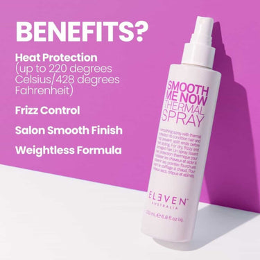 ELEVEN Australia Smooth Me Now Thermal Spray 200ml benefits