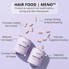 HAIR FOOD MENO Protects & restores hair health before, during and after Menopause.