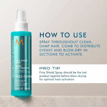 How to use Moroccanoil Shield Spray