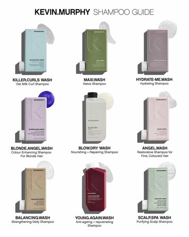 Kevin Murphy Shampoo guide