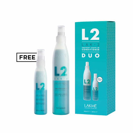 LAKME LAK-2 Instant Hair Conditioner DUO PACK (300ml + FREE 100ml)