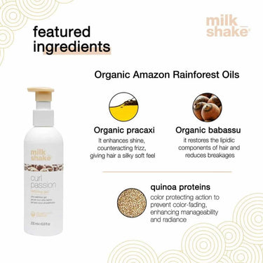 MILKSHAKE Curl Passion Shaper FEATURED INGREDIENTS