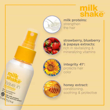 MILKSHAKE Leave In Conditioner Spray 350ml, strengthen the hair, protects hair, conditioning, smoothing and protective
