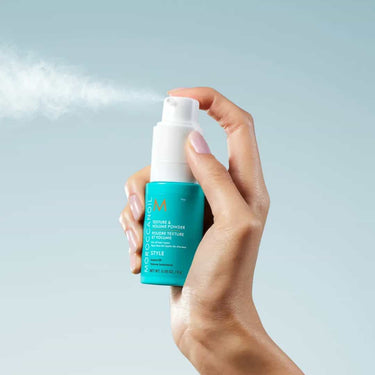 MOROCCANOIL Texture & Volume Powder 8gm getting used