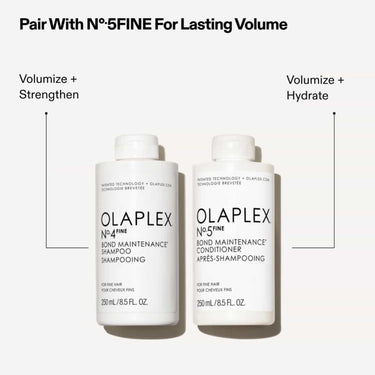 OLAPLEX No.4FINE Bond Maintenance  Shampoo Pair With N° 5FINE For Lasting Volume