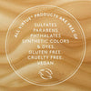 Virtue is free of Sulfates, Parabens, Phthalate, Synthetic colours and dyes, gluten. Its vegan and crulty free.
