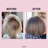 Woman hair transformation with GLOWWA Hair Food - Top Hair Vitamins in Australia