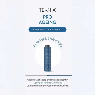 how to use LAKME TEKNIA Pro Ageing Shampoo 300ml 
