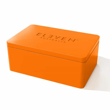 the ultimate holiday treat for damaged or stressed hair. Beautifully packaged in a reusable, recyclable tin, this limited-edition trio combines repair, nourishment, and sustainability in one vibrant bundle