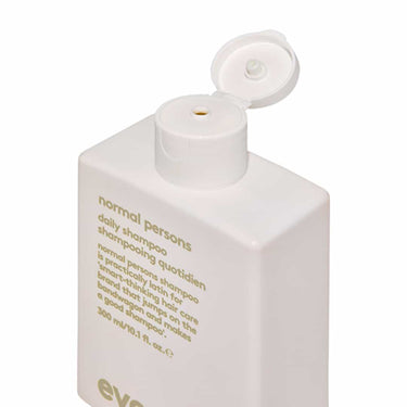 EVO Normal Persons Daily Shampoo 300ml top of bottle