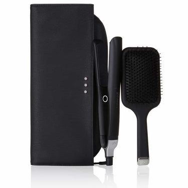 GHD PLATINUM+ HAIR STRAIGHTENER GIFT SET IN BLACK - Trendz Studio