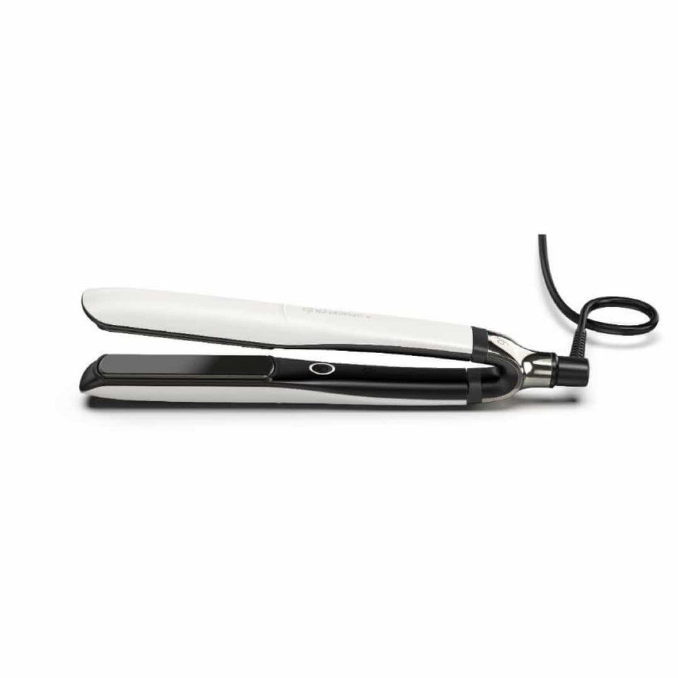 GHD PLATINUM+ HAIR STRAIGHTENER IN WHITE – Trendz Studio