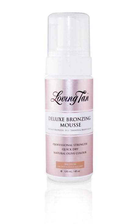 Loving Tan Deluxe Bronzing Self Tanning Mousse - MEDIUM 120ml