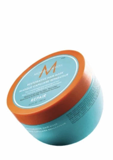 Moroccanoil Restorative Hair Mask 250ml – Repair and Strengthen Damaged Hair. Revive and restore damaged hair with Moroccanoil Restorative Hair Mask, a powerful 5-7 minute treatment designed to reconstruct and strengthen hair that has been compromised by chemical treatments or heat styling